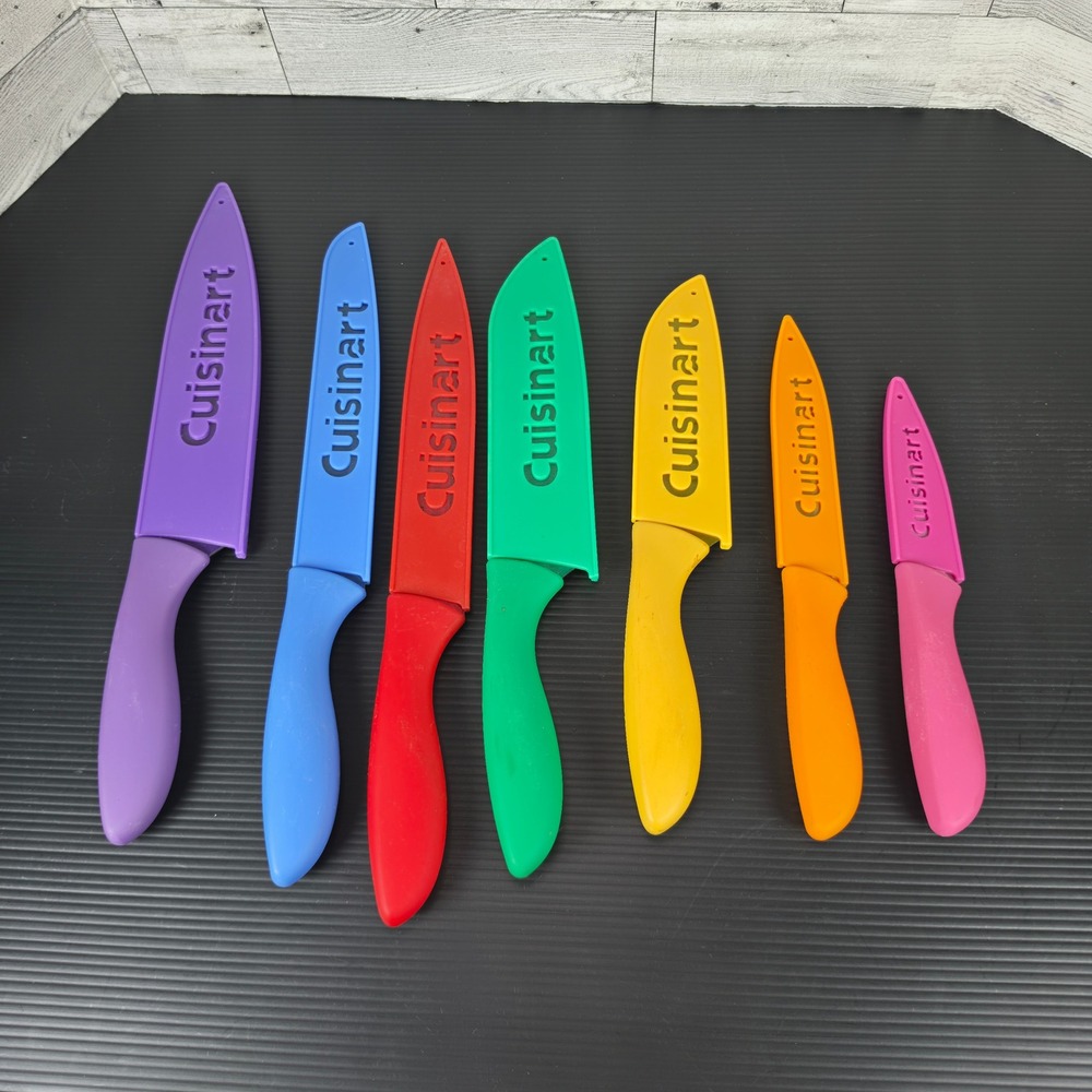 Cuisinart Advantage 14 Piece Knife Set with Blade Guards Multicolor C7714PMPC